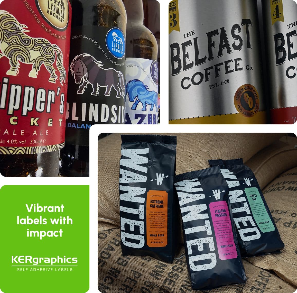 food & beverages collage 2x