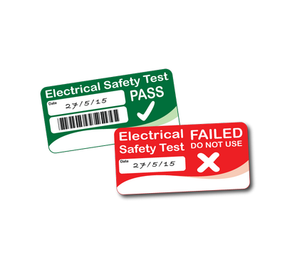 Electrical Testing Labels