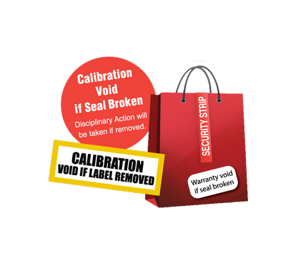 tamperproof and void labels